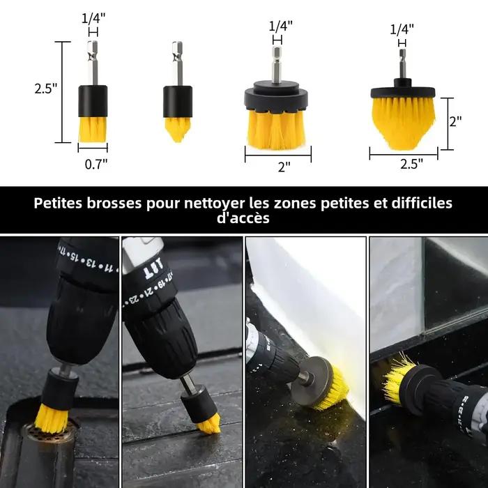 Ensemble de fixation de brosse de nettoyage