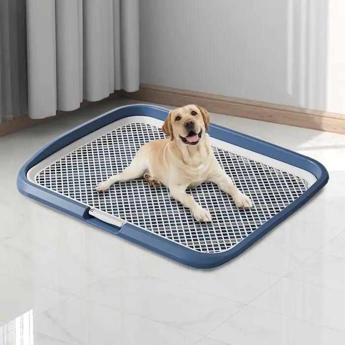 Pot de formation pour chien bac à litière antidérapant pour chiens petites et moyennes tailles usage intérieur salon maison dortoir cadeau pour amoureux des animaux de compagnie