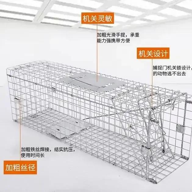 Grand piège à souris pliable à 1 porte pour chat