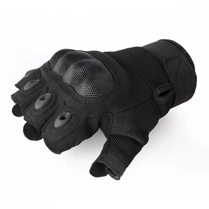 Gants tactiques Emersongear EM9348 demi-doigts pour chasse, randonnée et entraînement - Protection optimale