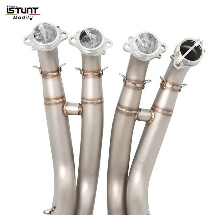 Pour BMW S1000RR 2019 - 2025 S1000R 2021 - 2025 système d'échappement de Moto lien avant tuyau conne