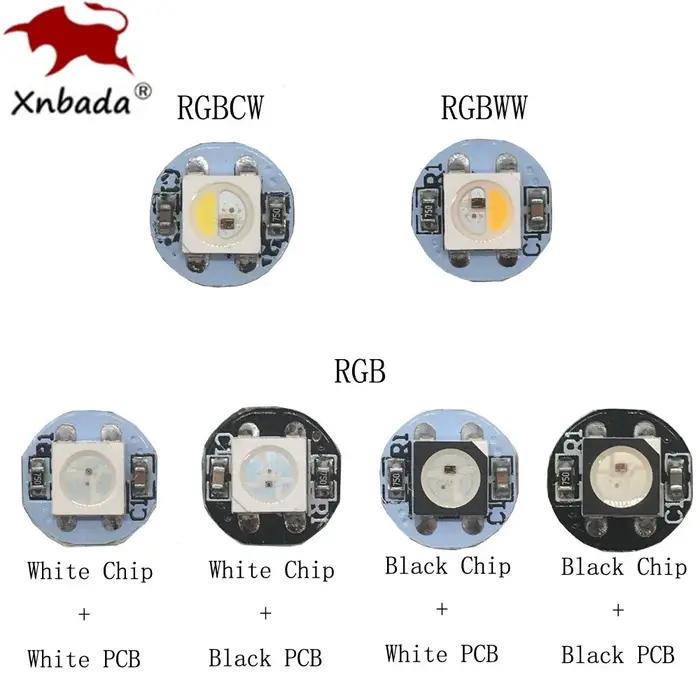 Panneau de dissipateur de chaleur, 4 broches WS2812B WS2812 500 rvb WS2811 IC SK6812 RGBW intégré DC
