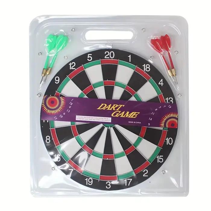 Planche à fléchettes suspendue, avec zone cible similaire 20A, couleurs vives, système de partition facile à lire, fabriqué en fibre de caoutchouc, sans alimentation