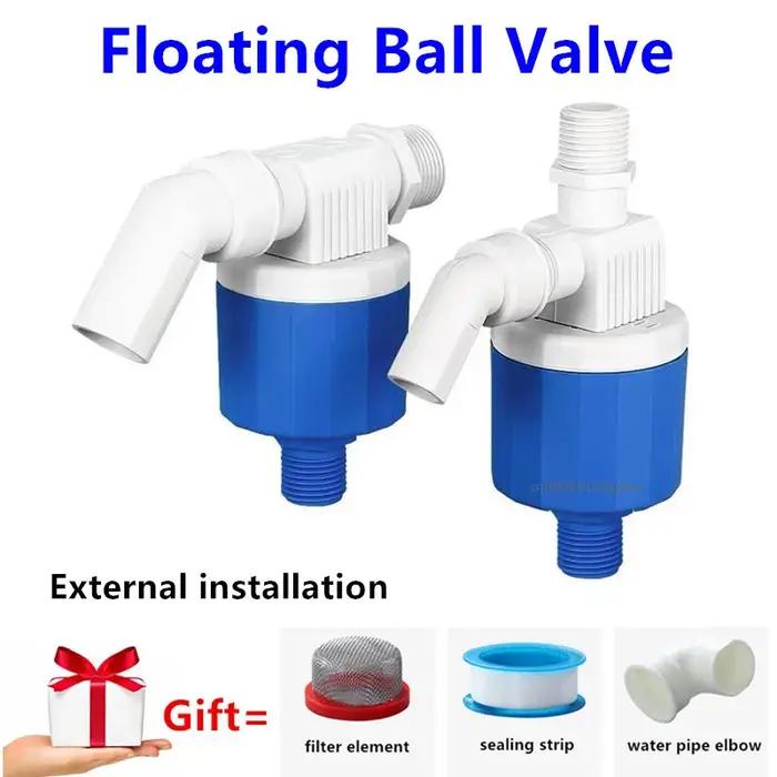 Vanne à flotteur intelligente pour réservoir d'eau, filetage mâle, 1/2 pouce, 3/4 pouce, 1 pouce, va