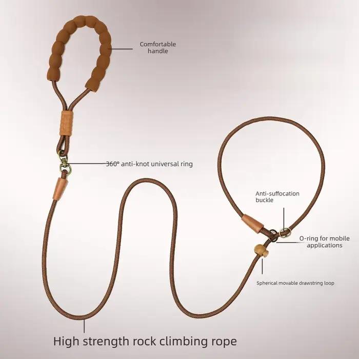Corde de traction pour promener les chiens, laisse spéciale pour l'entraînement des chiens, pour chiens de grande, moyenne et petite taille