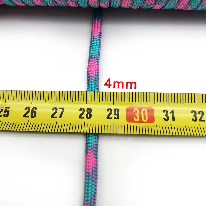 Nouvelle couleur Dia 4 MM 31 mètres 9 noyaux de support Paracorde Parachute cordon lanière tente cor