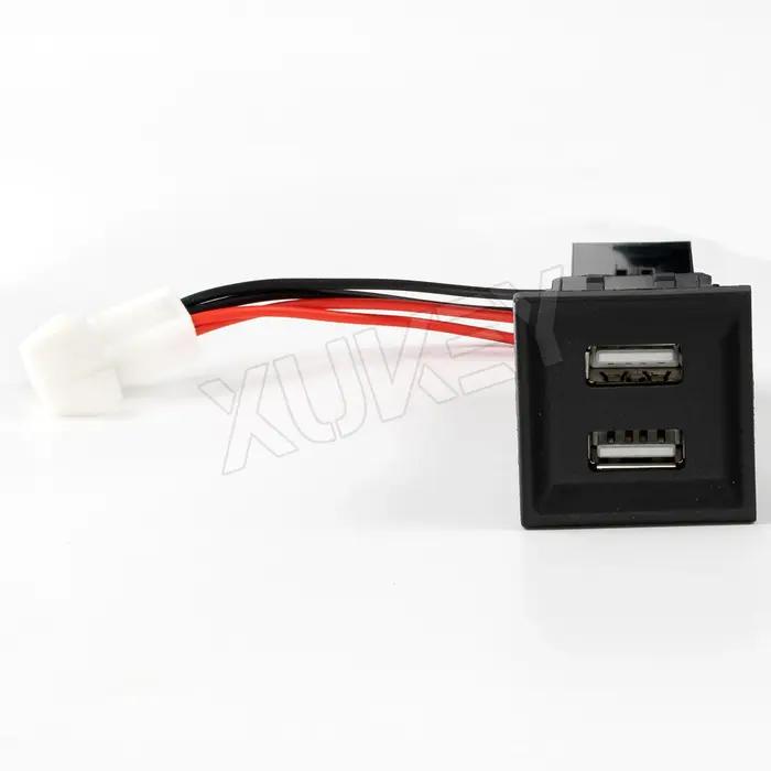 Chargeur USB pour Smartphone Volkswagen Transporter T5 2003-2009, Accessoires de Voiture, 2 Ports, 2
