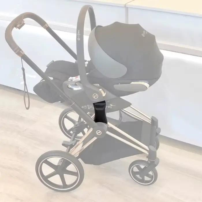 Adaptateur pour poussette pour Cybex Priam 3/4 JSW et siège auto Aton Cloud Q/Z Maxi-Cosi, convertis