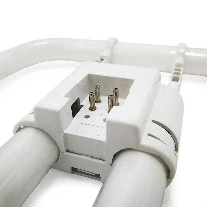 Lampe papillon à quatre broches 220V 2D GR10q 10W 21W 38W, Tube modulateur, ampoule fluorescente tri
