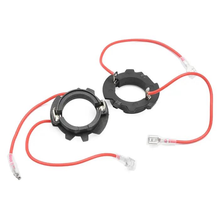 2x H7 Led ampoules de phares Base adaptateurs supports prises de retenue pour VW pré-facelift Caddy
