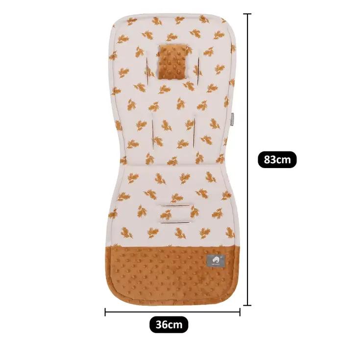 Coussin de poussette universel respirant pour enfants, siège de chariot de voiture, matelas, couche-