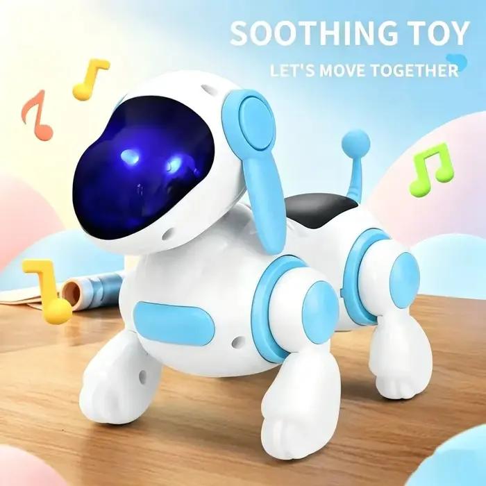 Robot chien électronique intelligent à télécommande tactile