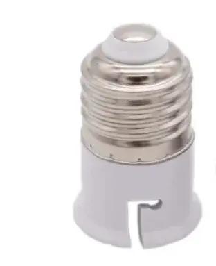 1 pièces blanc E27 à B22 lumière LED support de lampe convertisseur vis ampoule douille adaptateur LED économie de lumiè