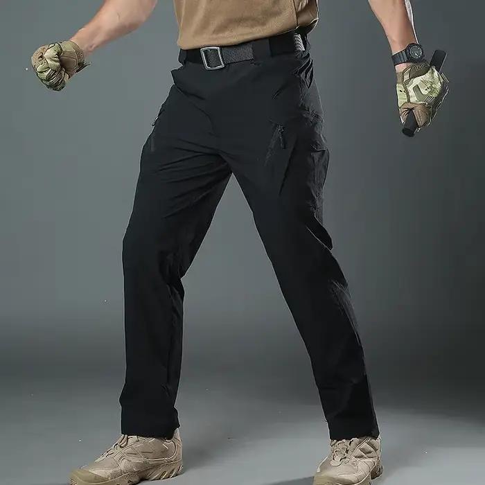 Pantalon tactique été séchage rapide pour sports outdoor travail et entraînement militaire