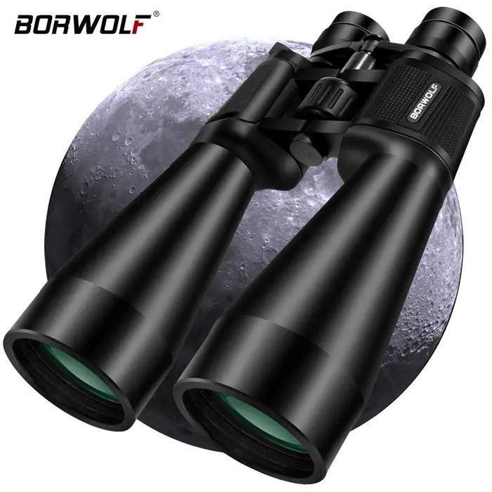 Jumelles BORWOLF 20-60x70 zoom professionnel - Pour chasse longue distance et observation astronomique HD