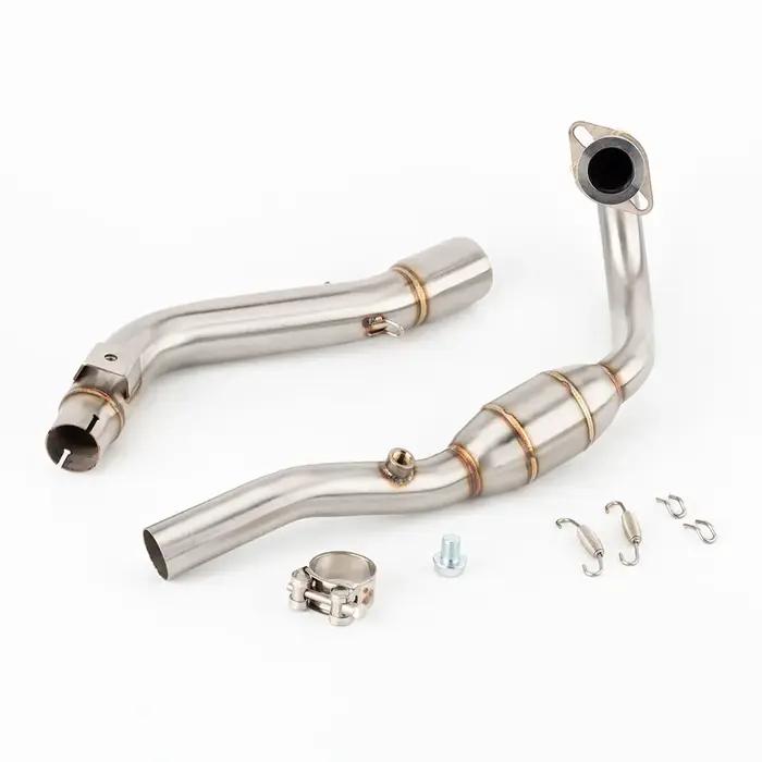 Collecteur d'échappement de moto pour Honda
