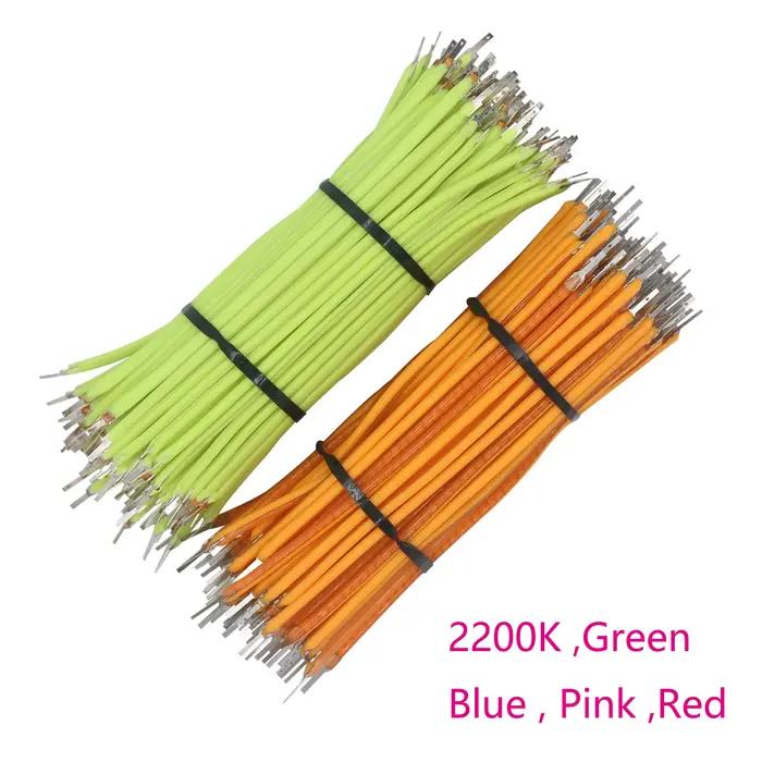 10 pièces 60mm 80mm 95mm 130mm 145mm 185mm 260mm 300mm LED Edison ampoule pièces de lampe DC3V LED a
