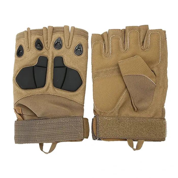 Gants de combat demi-doigts pour équitation et chasse - Entraînement sportif et tactique