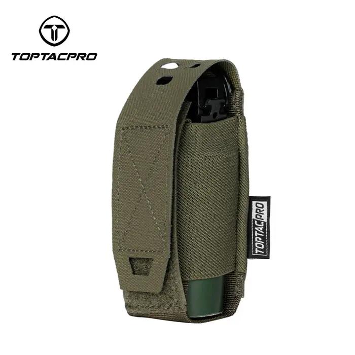 TOPTACPRO Tactical Flashbang Pouch Smoke Dummy Bag Modular MOLLE Bag 8502