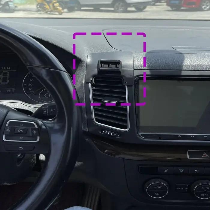 Support de téléphone de voiture pour Volkswagen VW Sharan 2012 2013 2014 – 2019, Base de support fix