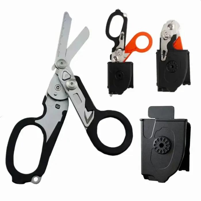 Ciseaux multifonctions Leatherman Raptors, ciseaux pliants tactiques pour premiers secours, outil de survie en plein air, gadget combiné