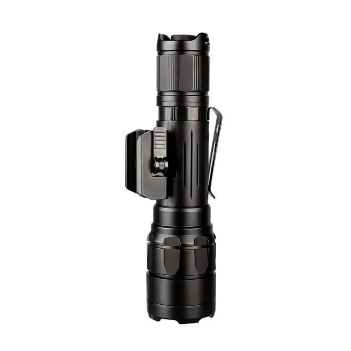 Olla Fire R8 Army Dullamp, Lampe de poche, 1700 lumens, 350 mètres, Autodéfense, Batterie 18650, Tor
