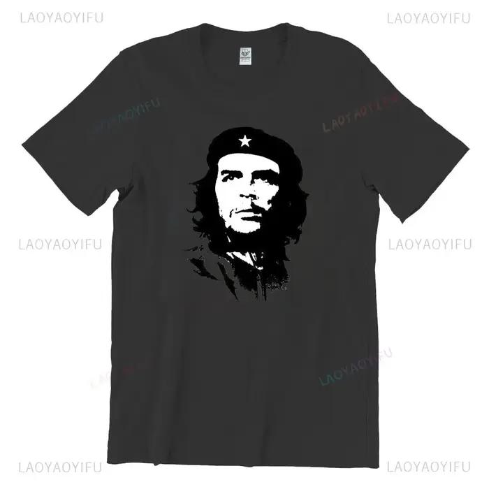 Che Guevara chemise rebelle chemise cubaine Guerrilla révolution t-shirt décontracté à manches court
