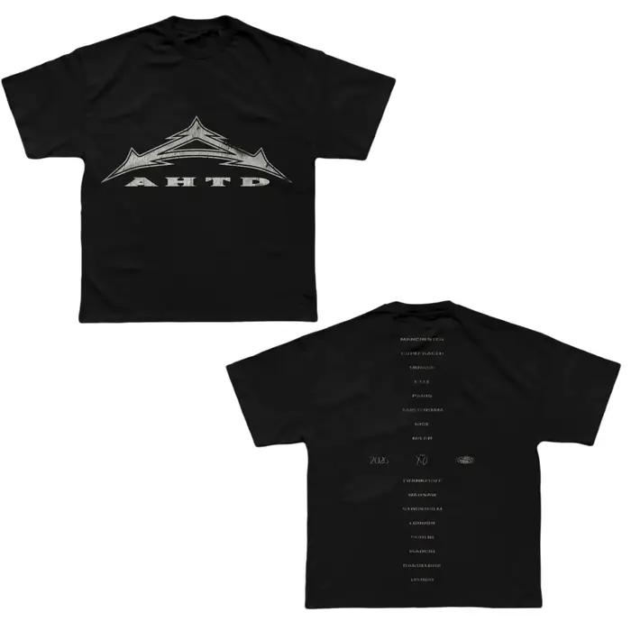 T-shirt The Weeknd After Hours Til Dawn AHTD Europe Stadium Tour, vêtements en coton unisexe pour ho