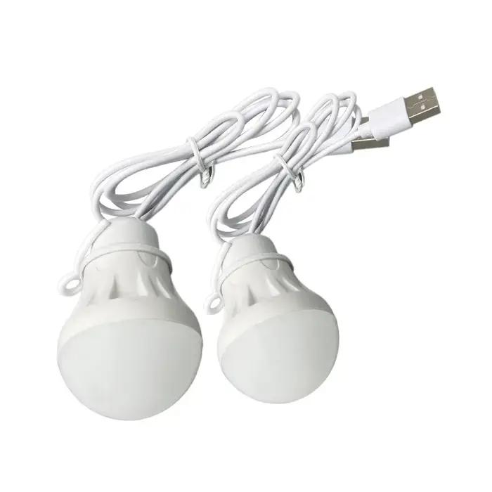 Lanterne portable, lampes de camping, ampoule USB 5W, outil multifonctionnel pour le camping en plei