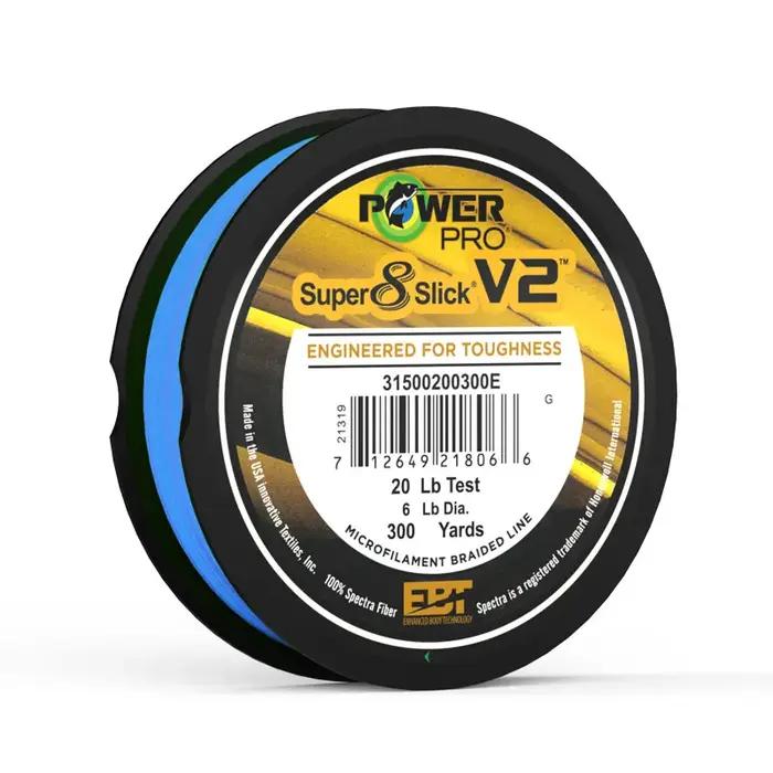 8 brins POWER PRO SSV2 300Yds tressé Spectra ligne de pêche 10 ~ 80lb Original USA PE