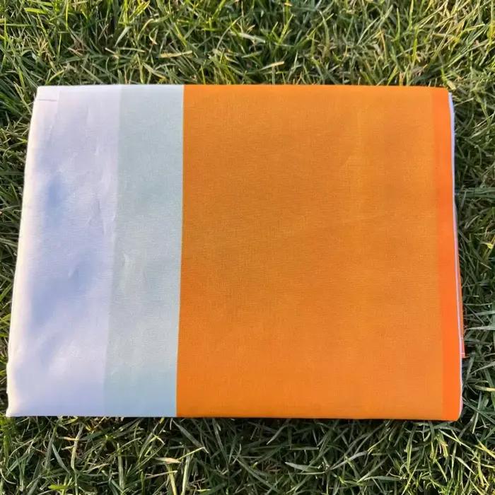 Drapeau d'Irlande 90X150cm 3x5ft suspendu polyester vert blanc orange IRE IR irlandais