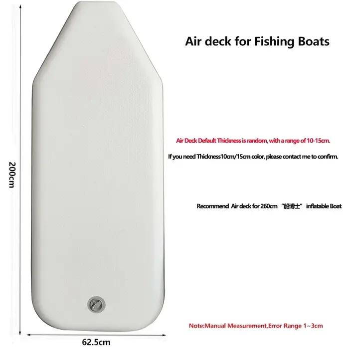 Plancher à air gonflable en PVC pour canoë-kayak