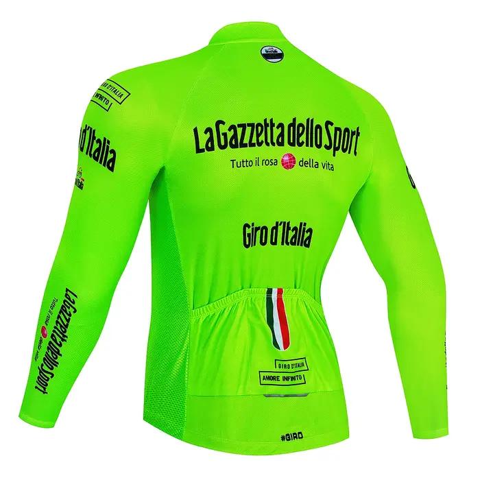 Maillot de cyclisme Premium à manches longues, sweat-shirt, combinaison de cyclisme, uniforme de course à séchage rapide, vêtements de vélo pour équipe d'automne