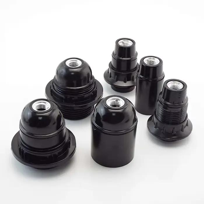 Connecteur de douille de base de lampe à vis semi-complète, accessoires de support d'ampoule, lumina
