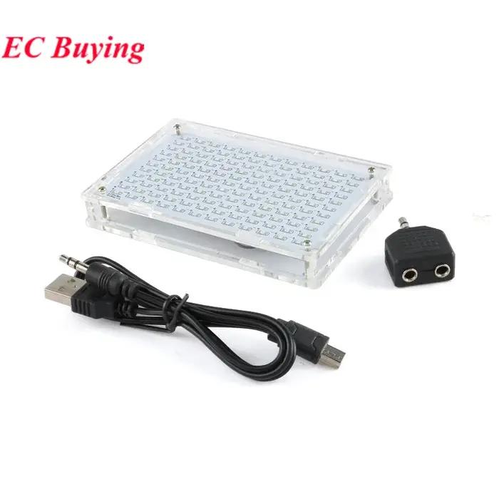 Kit de soudure électronique de musique LED bricolage, affichage du son audio mort, projet de soudure PCB, pratique de la soudure, kits électroniques de bricolage