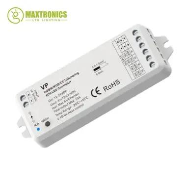 DC12-24V V1 V2 couleur unique CCT LED variateur V3 VP V5-M RGBW RGB + CCT RGB contrôleur 12V CV RF 2