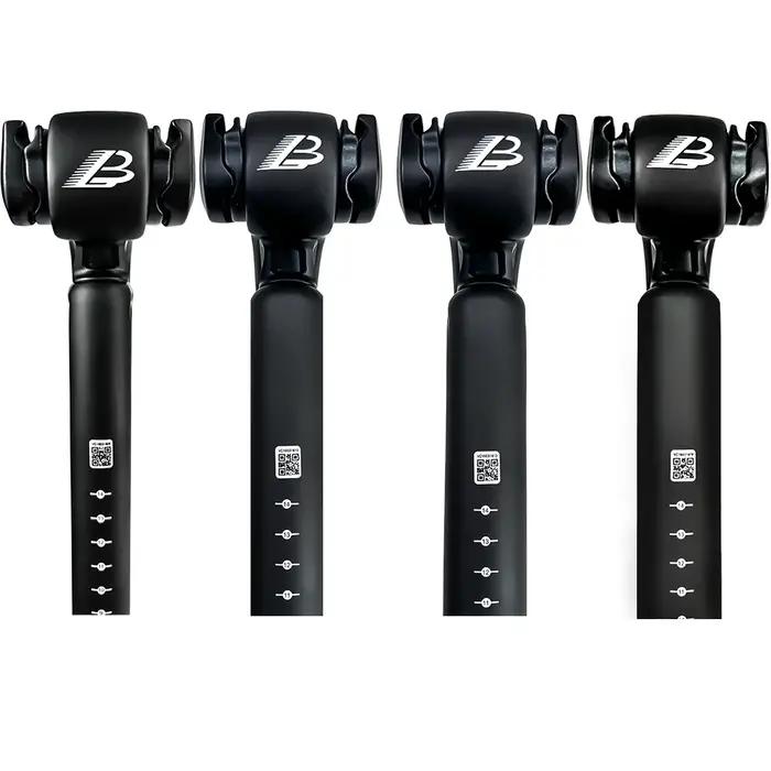 2025 nouvelle tige de selle BALUGOE vtt tige de selle en Fiber de carbone Ultra légère forte décalag
