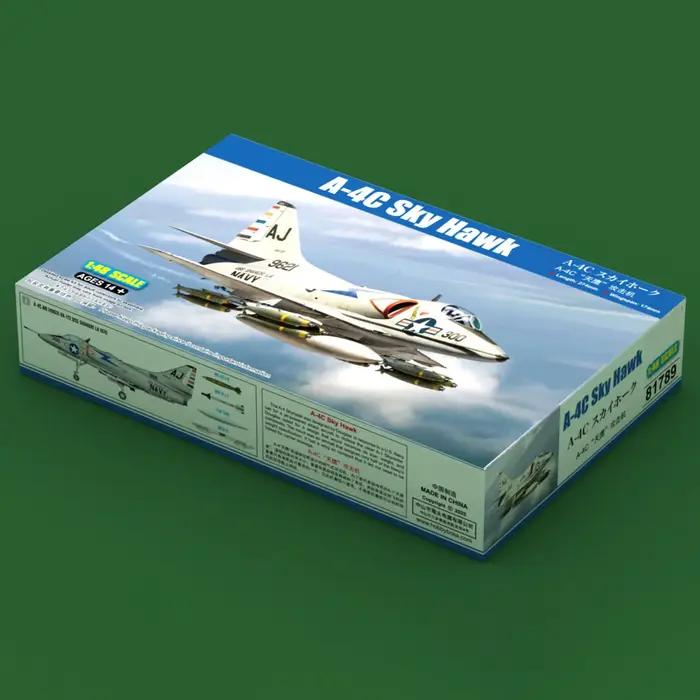 Kit de modélisme A-4C Skyhawk en plastique détaillé pour collectionneurs et amoureux de l'aviation militar historique occasions spéciales