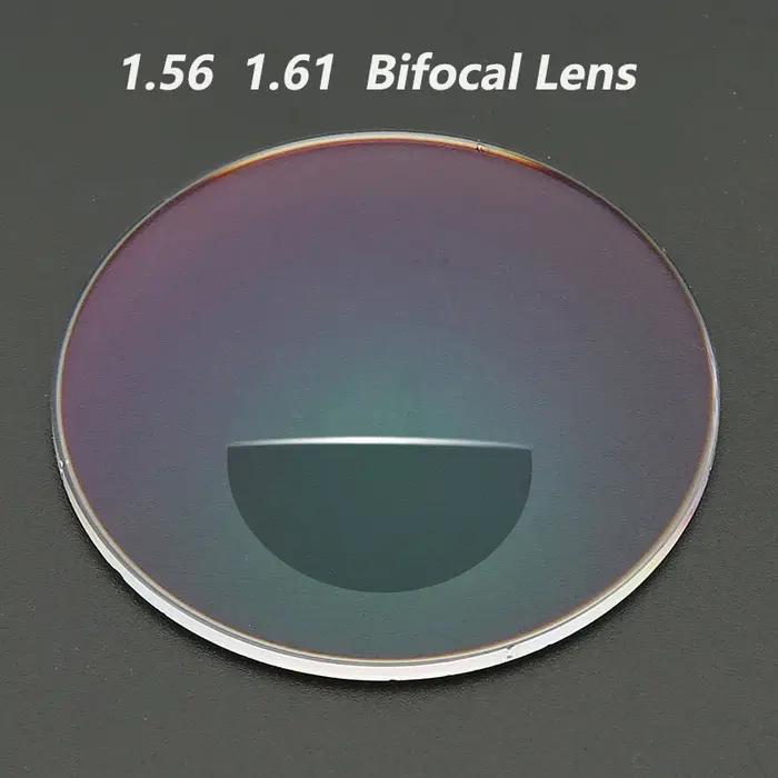 1.56 lentilles bifocales ressemble loin et près aucune Zone aveugle lentilles de Prescription optiqu