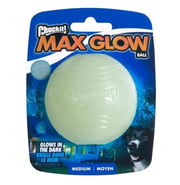 Chuckit Max Glow Ball Jouet pour chien pour chiens