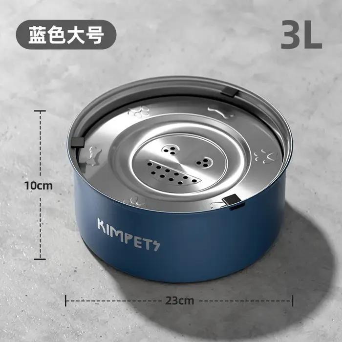 Bol en acier inoxydable anti-renversement pour chat grande capacité alimentation lente occasions spéciales