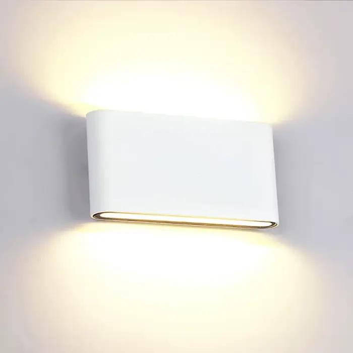 Applique murale nordique en aluminium, Style moderne, éclairage d'intérieur étanche IP65, éclairage