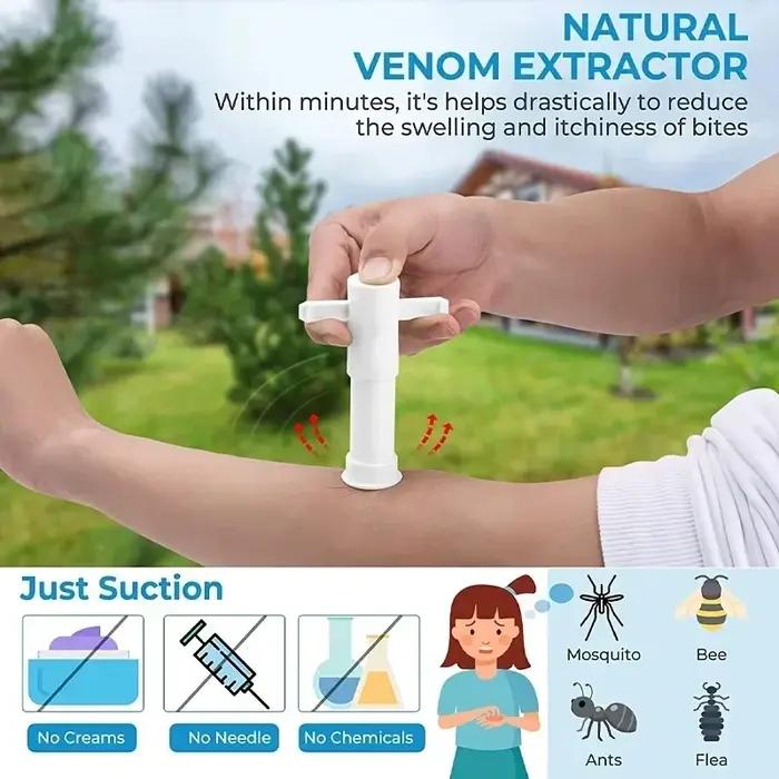 Outil d'aspiration pour piqûres d'insectes