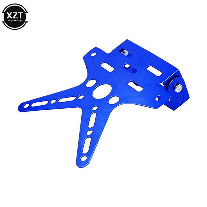 Support universel de plaque de planificateur de moto en alliage