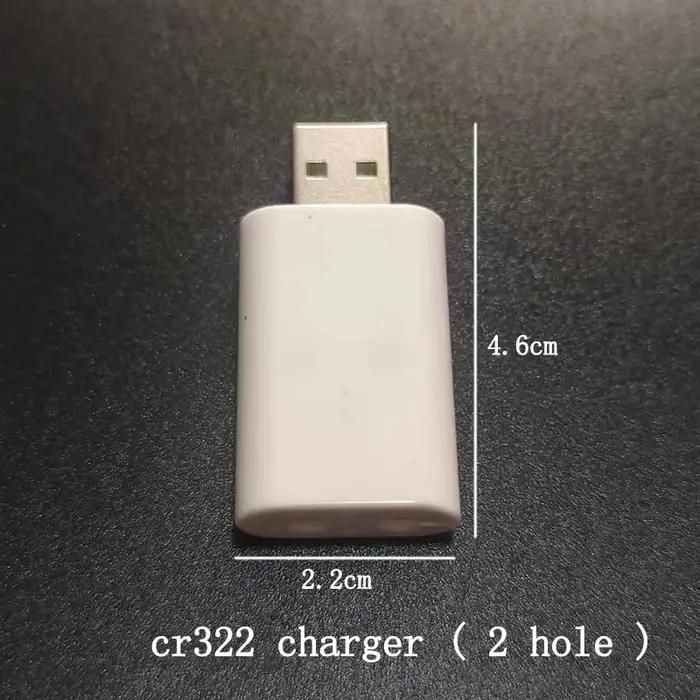 Chargeur de batterie Rechargeable CR425 CR322, combinaisons USB pour appareils de chargeur, flotteur