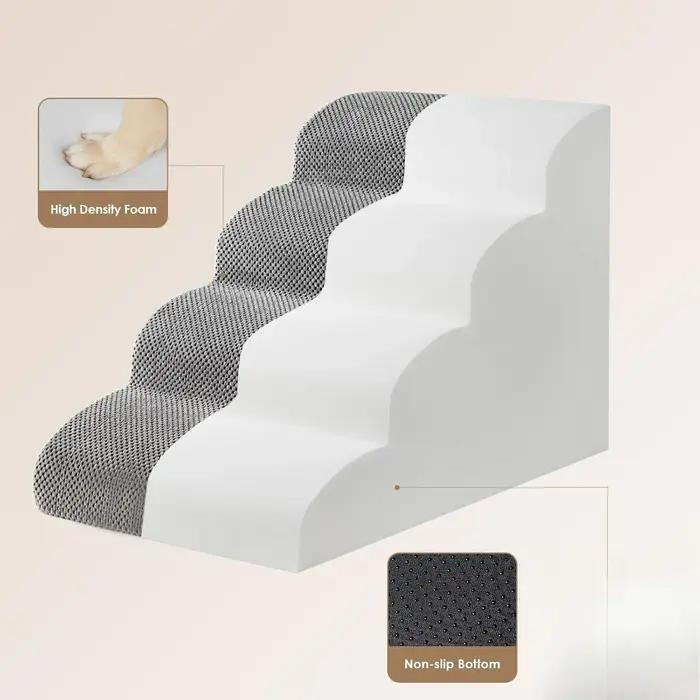 Rampe d'escalier pour chiens pour lits hauts
