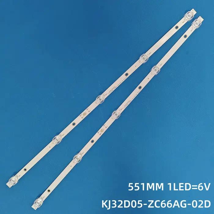 Bandes de rétro-éclairage LED pour AWOX U3200STR KJ32D05-ZC66AG-02D 303KJ320055D JJ-0656-D32030501BM