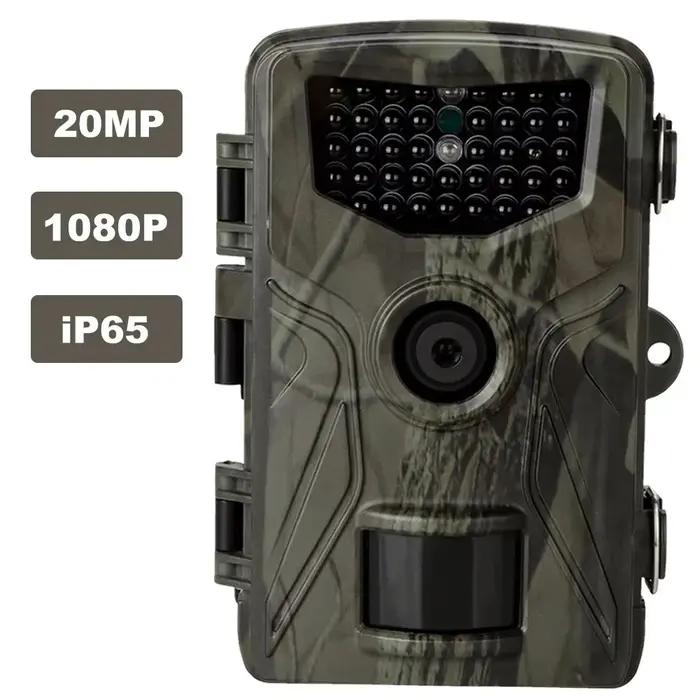 Caméra de chasse 20MP 1080P HC804A avec vision nocturne infrarouge pour le suivi de la faune et la s