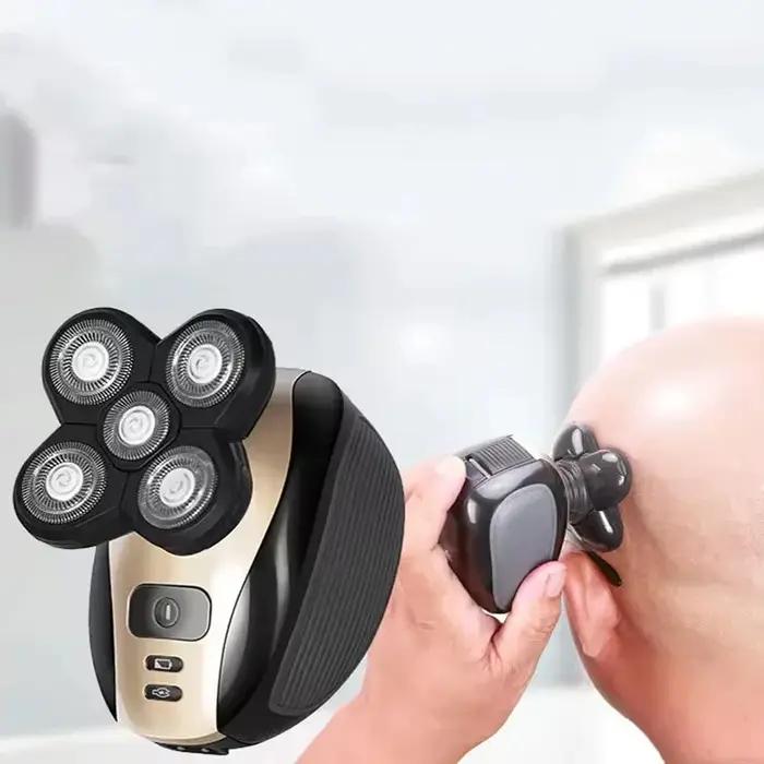 Nouveau modèle rasoir rotatif tondeuse à barbe tondeuse à cheveux visage 5 tête rasoir électrique ra