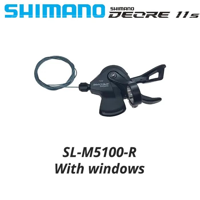 SHIMANO DEORE M5100 11 vitesses dérailleur SHADOW RD-M5100 SGS 1x11S SL-M5100-R RD-M5120 11 vitesses